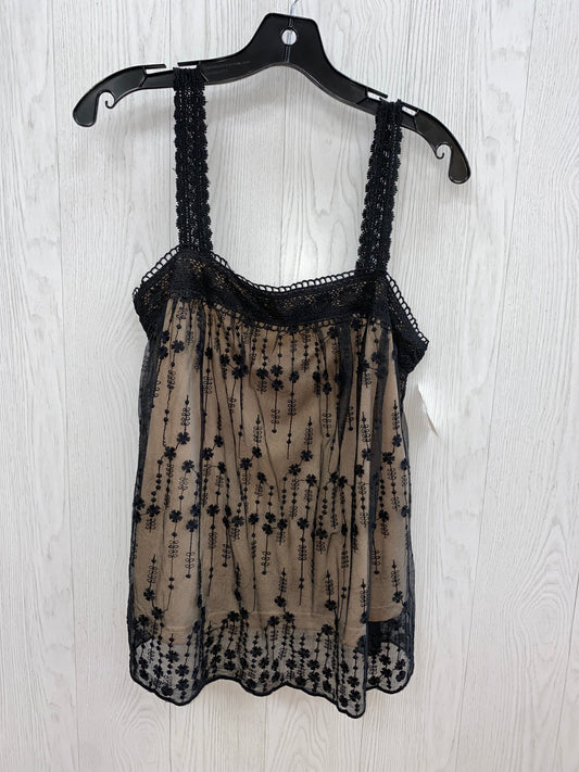 Black Top Sleeveless Andree By Unit, Size M