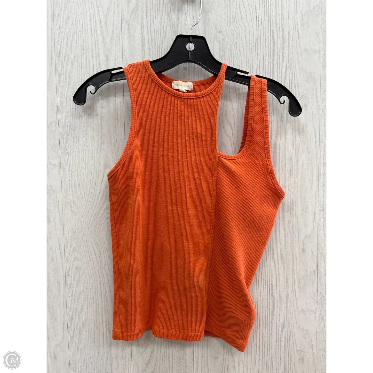 Top Sleeveless By Clothes Mentor In Orange, Size: L