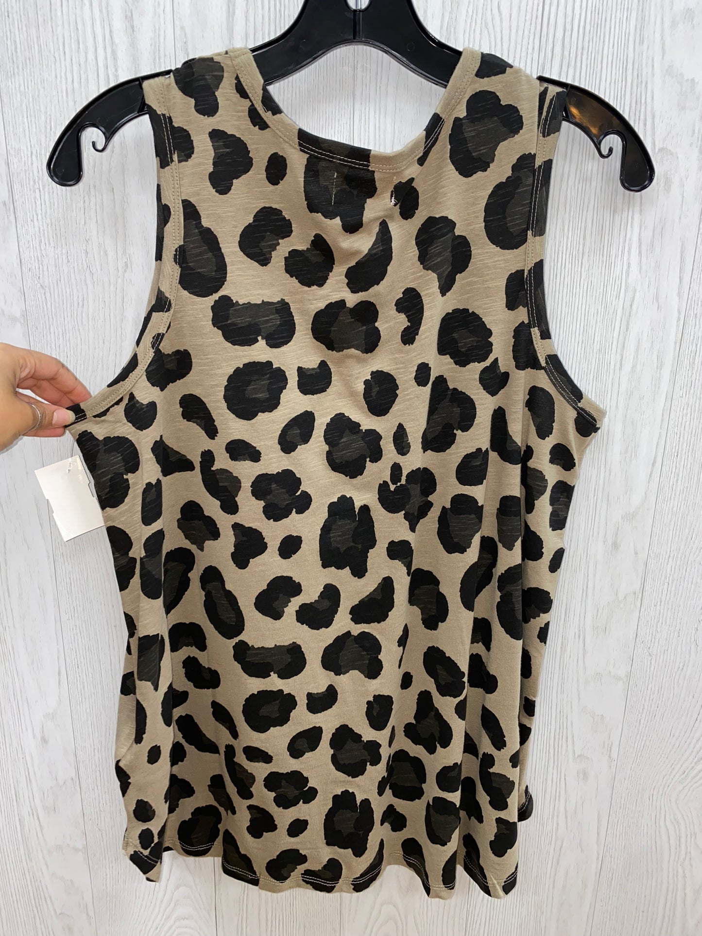 Animal Print Top Sleeveless Mudpie, Size S