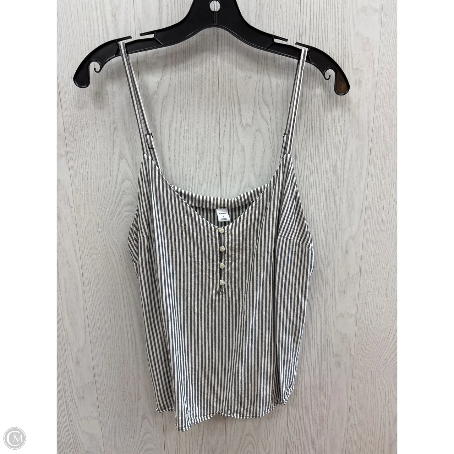 Top Sleeveless By Old Navy In Blue, Size: L