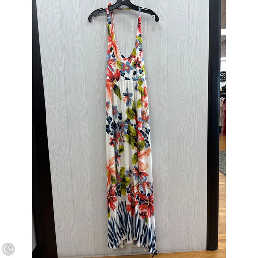 Dress Casual Maxi By Tommy Bahama In Floral Print, Size: M