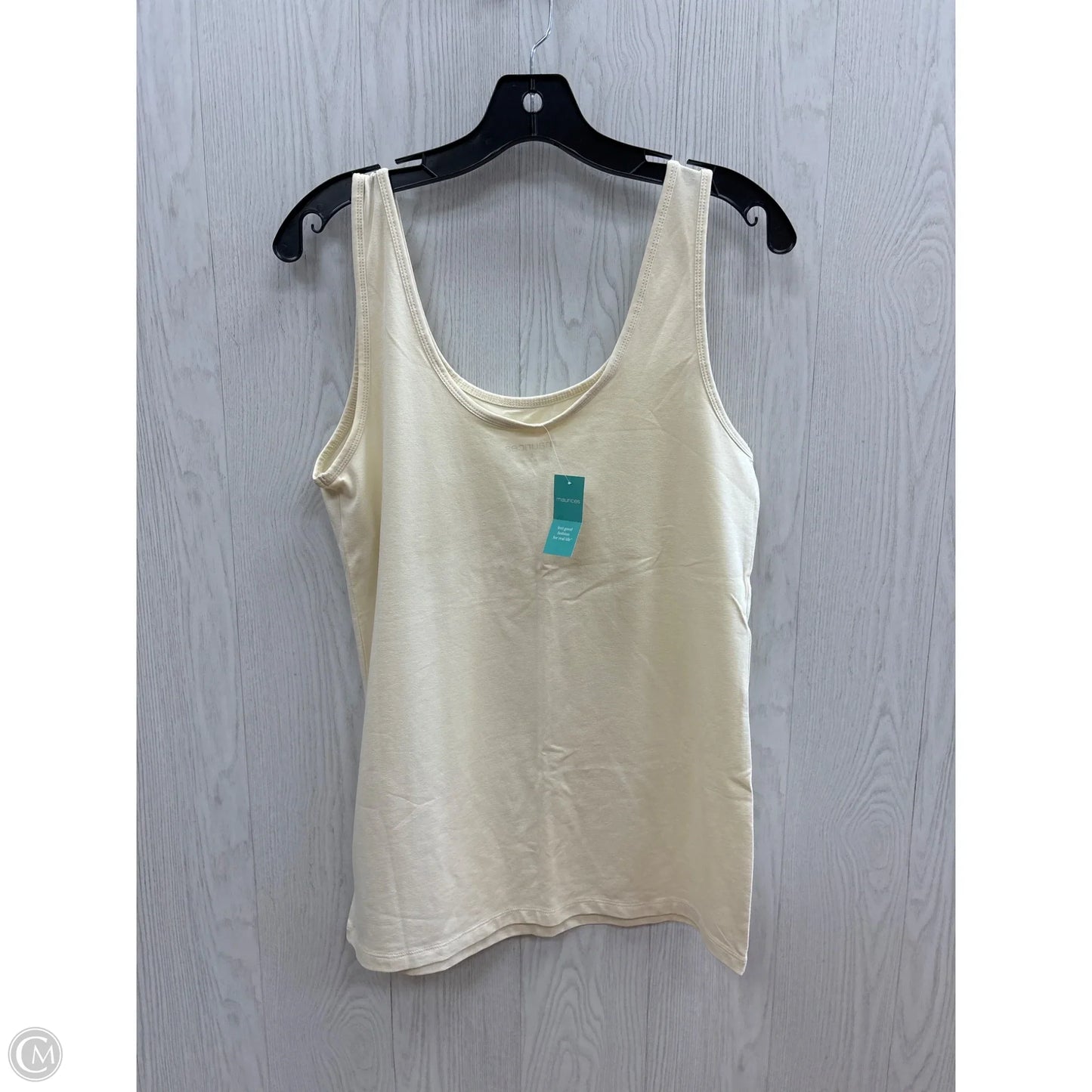Top Cami By Maurices In Cream, Size: L