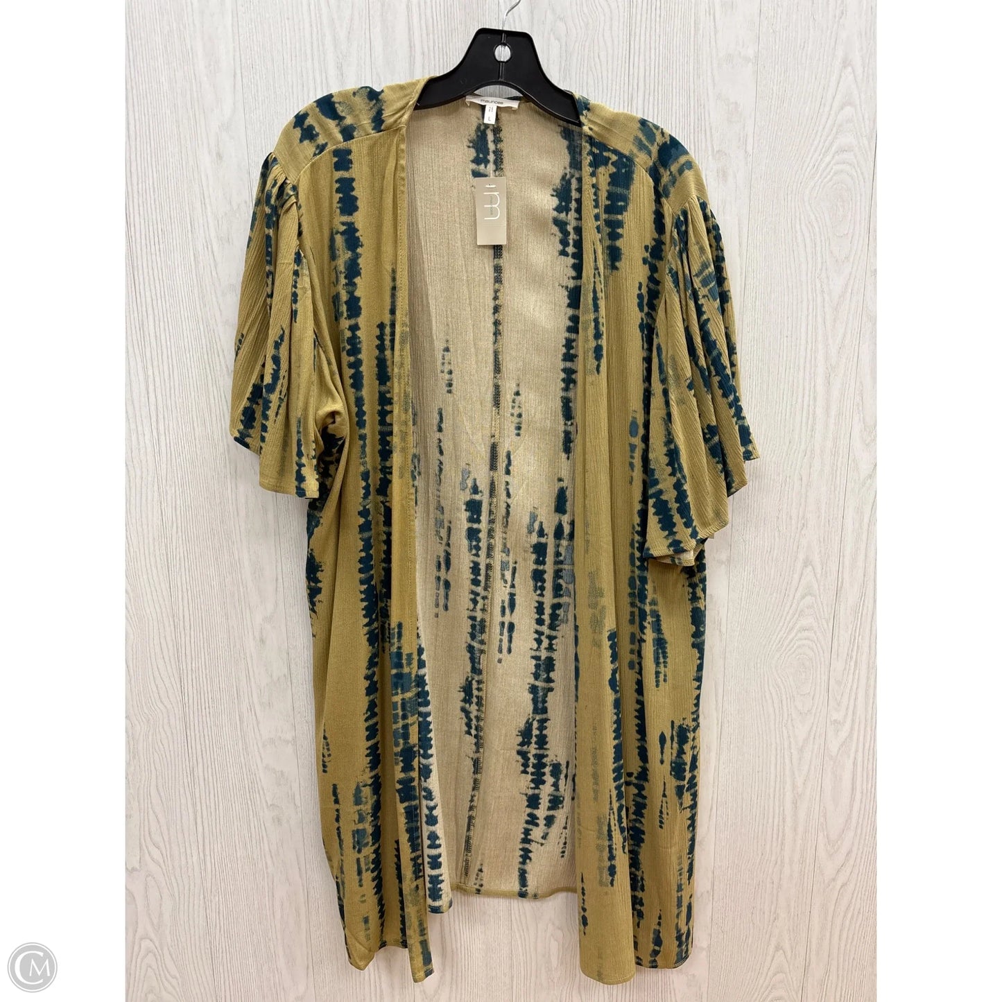 Kimono By Maurices In Green, Size: L
