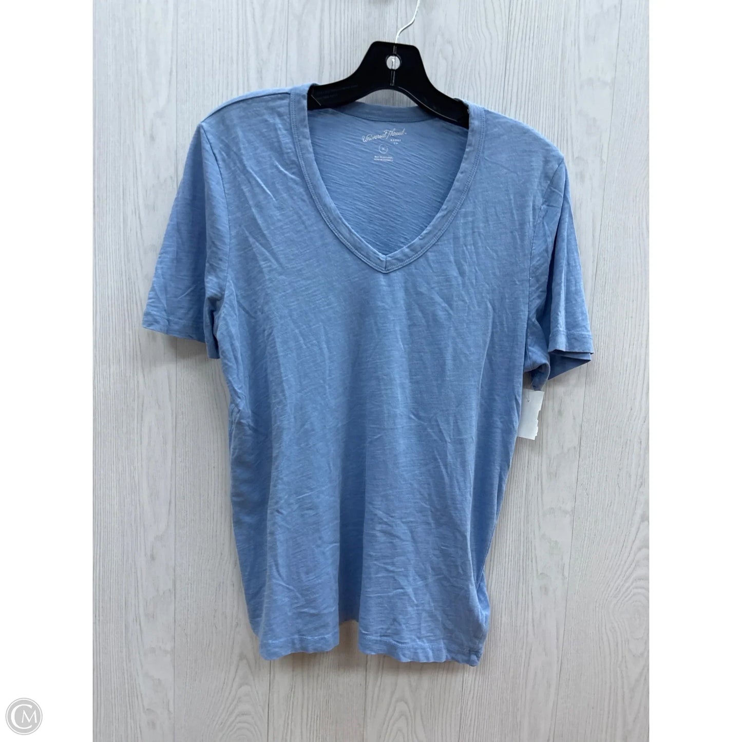 Top Short Sleeve Basic By Universal Thread In Blue, Size: M