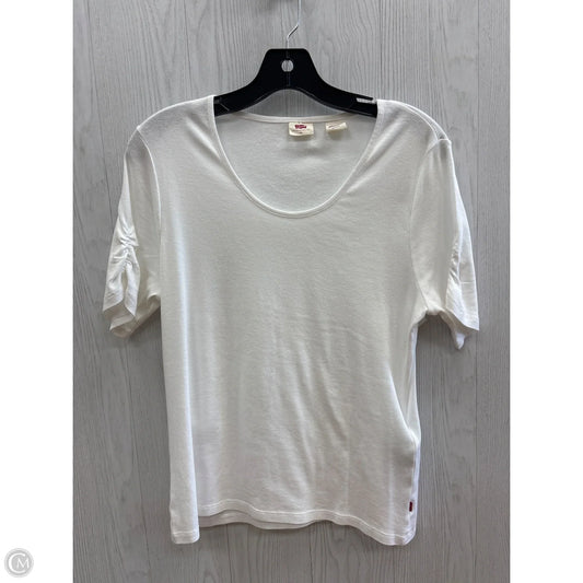 Top Short Sleeve Basic By Levis In White, Size: Xl
