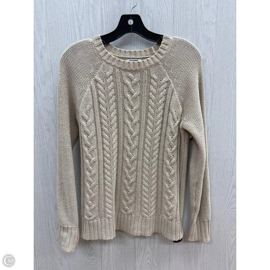Sweater By Old Navy In Tan, Size: M