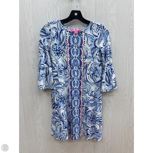 Dress Designer By Lilly Pulitzer In Blue, Size: Xxs