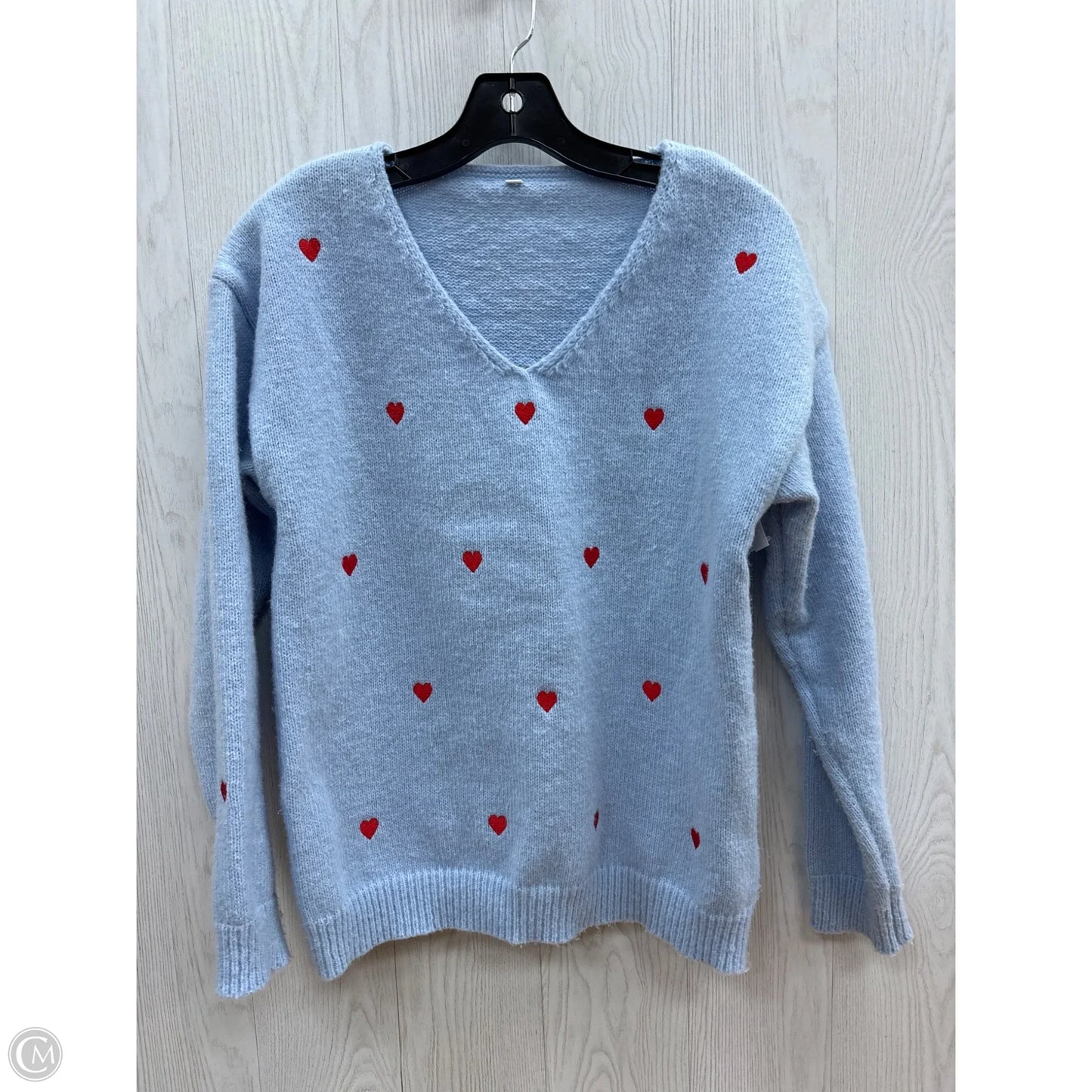 Sweater By Clothes Mentor In Blue, Size: M