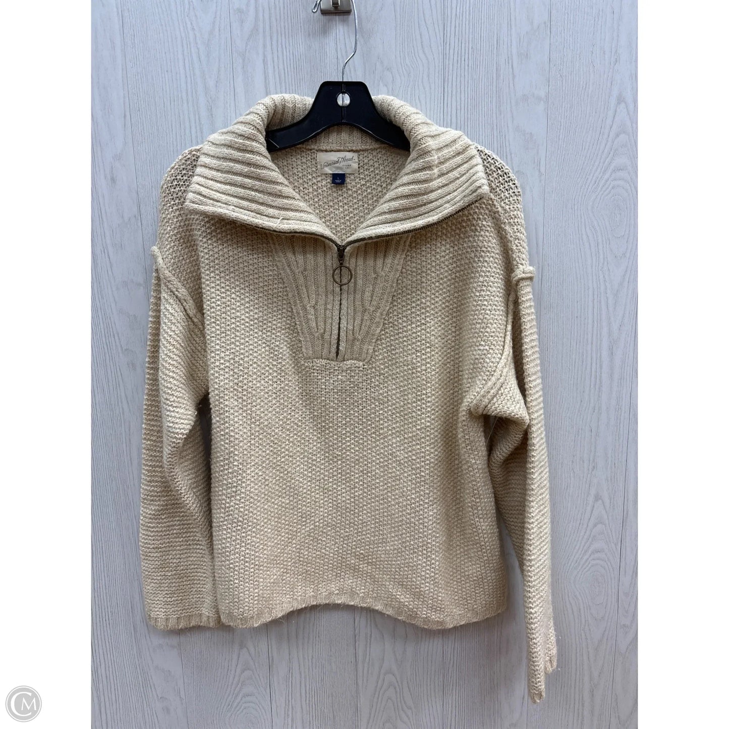 Sweater By Universal Thread In Cream, Size: L