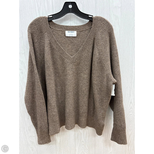 Sweater By Old Navy In Tan, Size: L