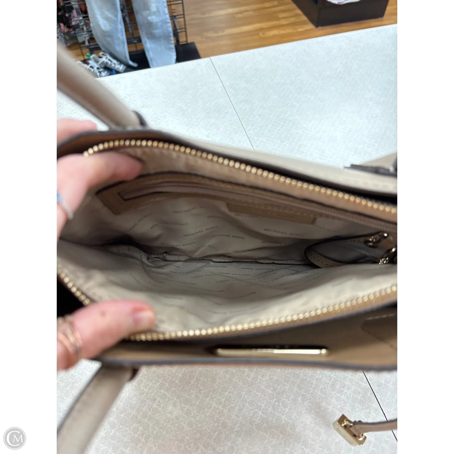 Handbag Designer By Michael Kors, Size: Large