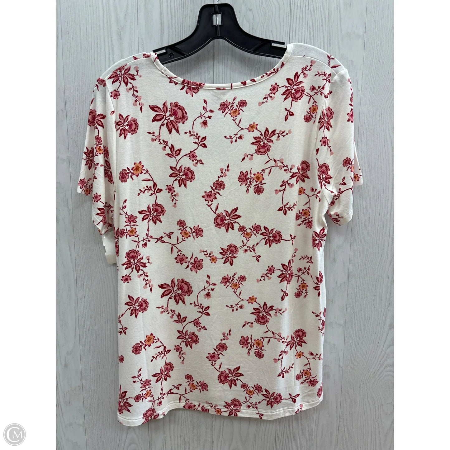 Top Short Sleeve Basic By Old Navy In White, Size: M