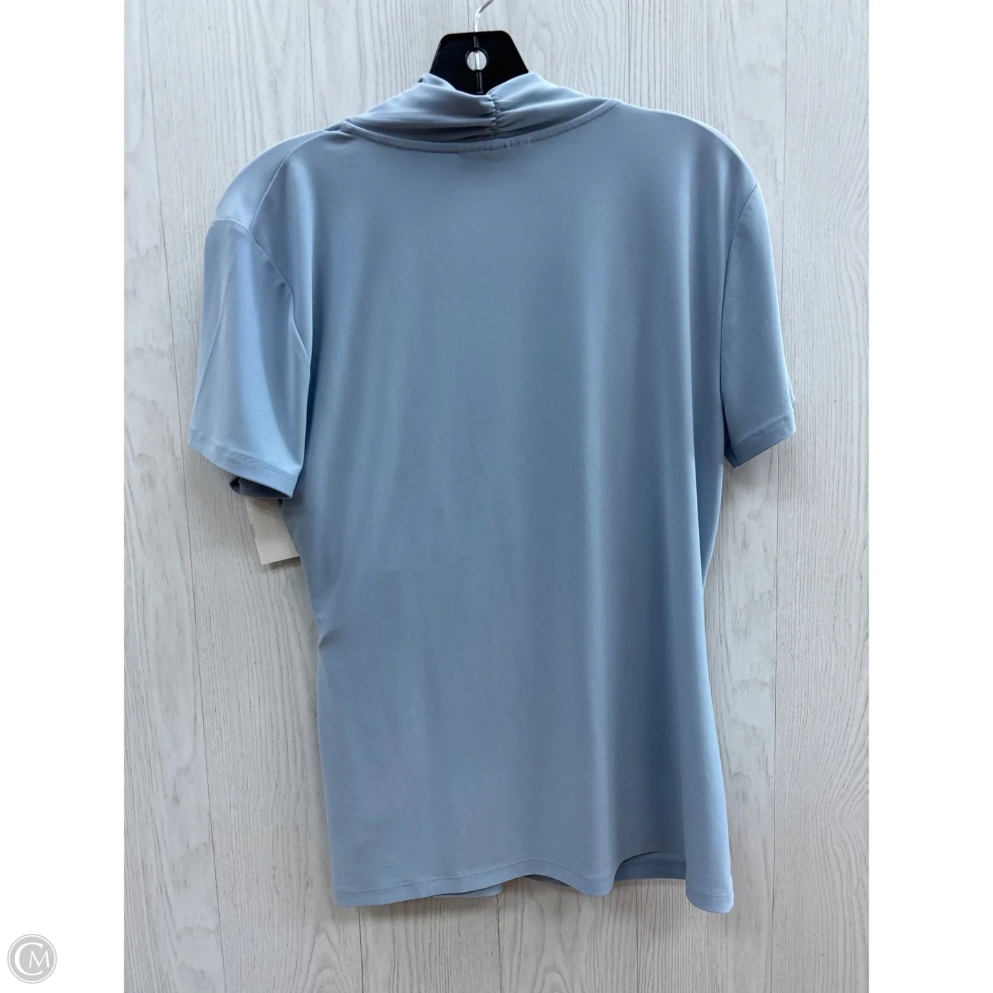 Top Short Sleeve Basic By Dkny In Blue, Size: L