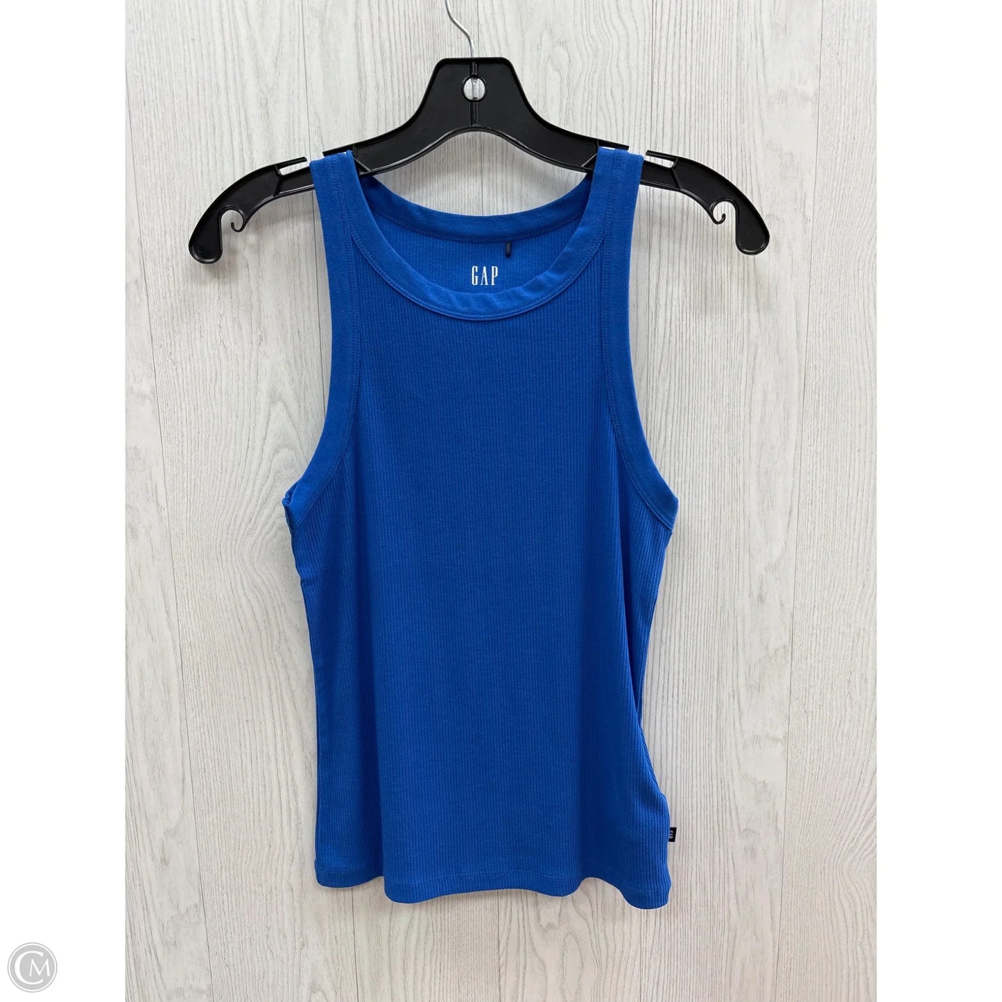 Top Sleeveless Basic By Gap In Blue, Size: Xs