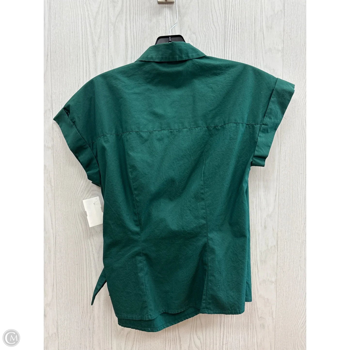Top Short Sleeve Basic By Nine West In Green, Size: Xs