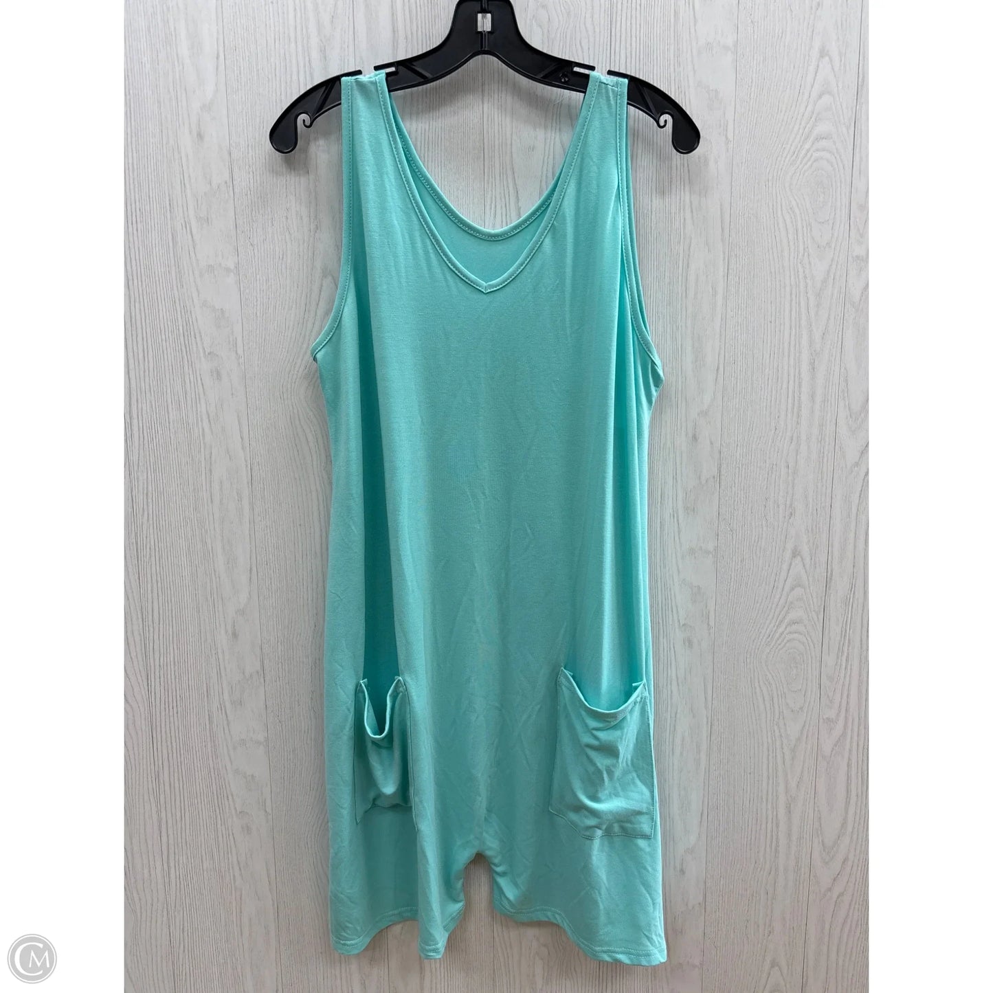 Romper By Clothes Mentor In Blue, Size: L