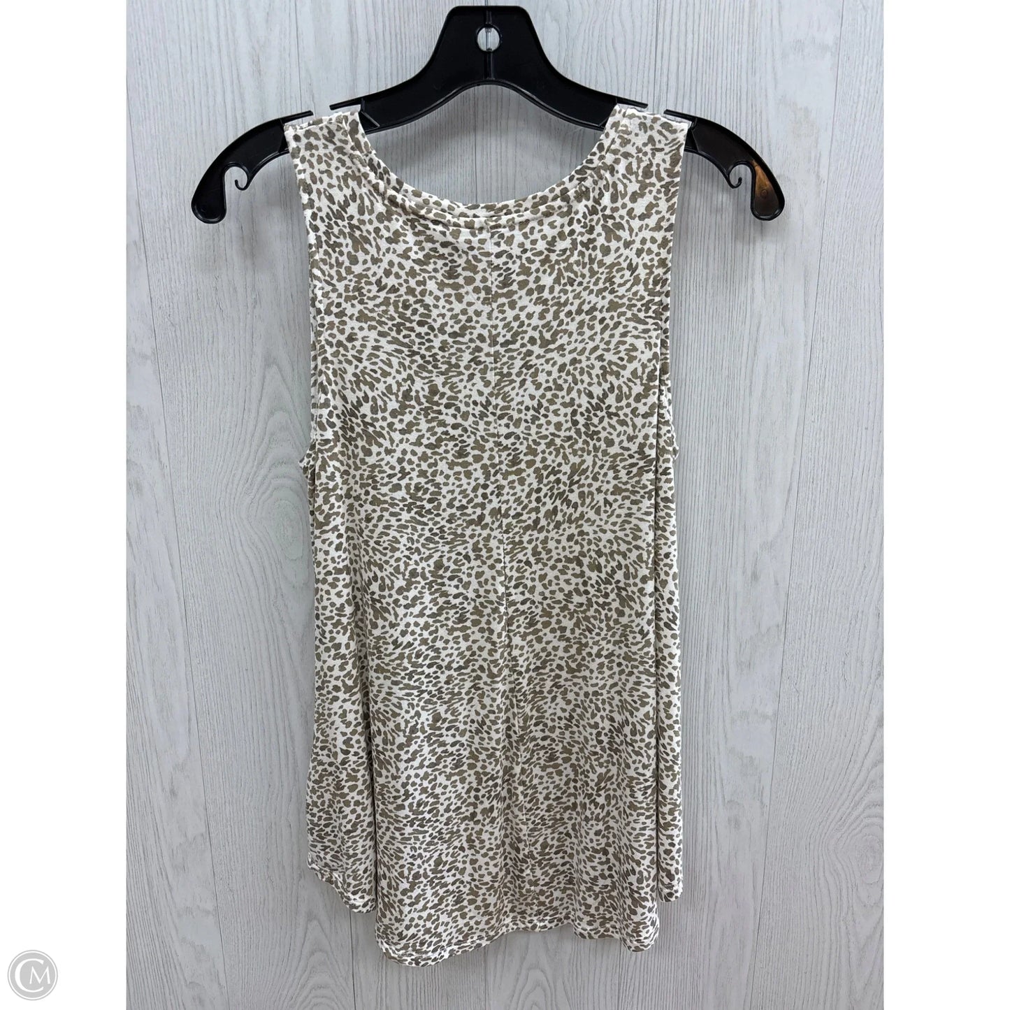 Top Sleeveless Basic By Old Navy In Animal Print, Size: Xs