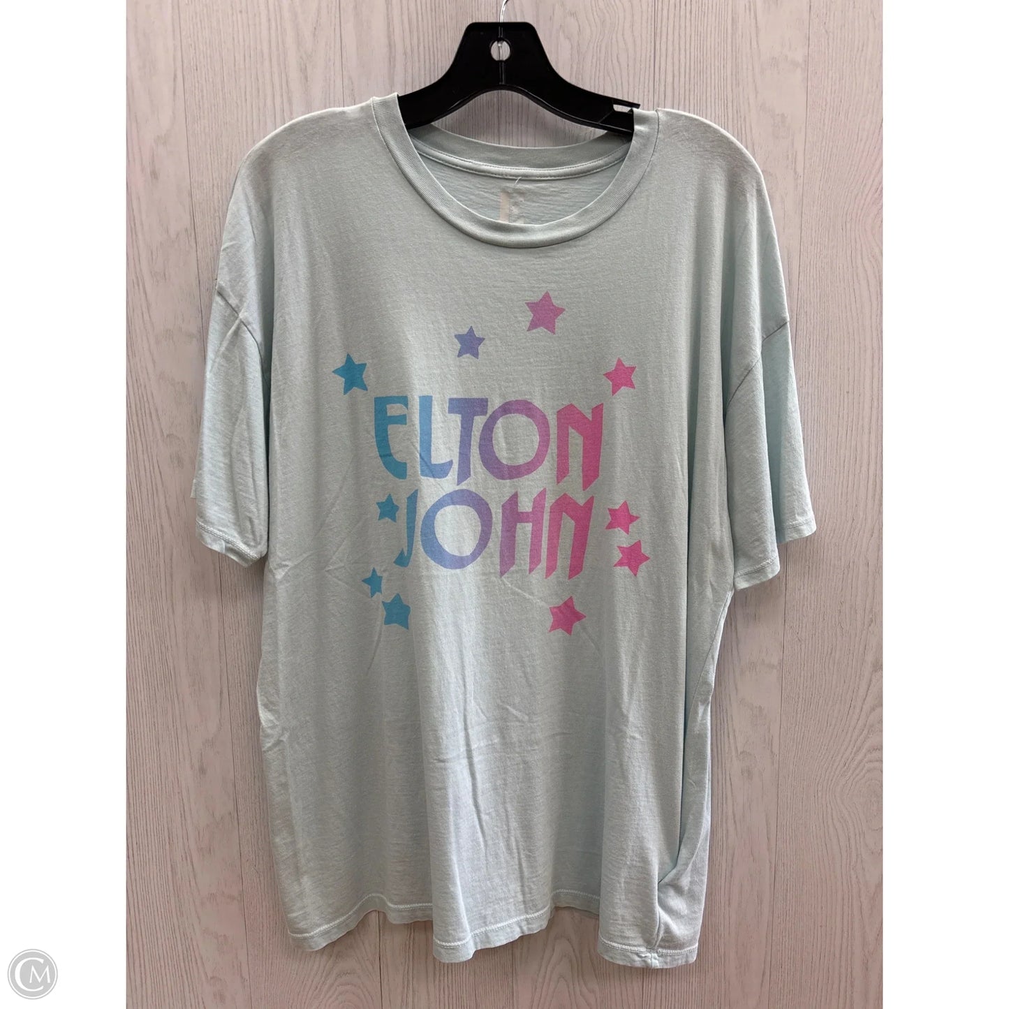 Top Short Sleeve By Clothes Mentor In Blue, Size: S