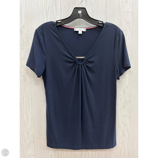 Top Short Sleeve Basic By Tommy Hilfiger In Navy, Size: S