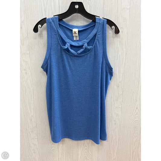 Top Sleeveless Basic By Sew In Love In Blue, Size: S