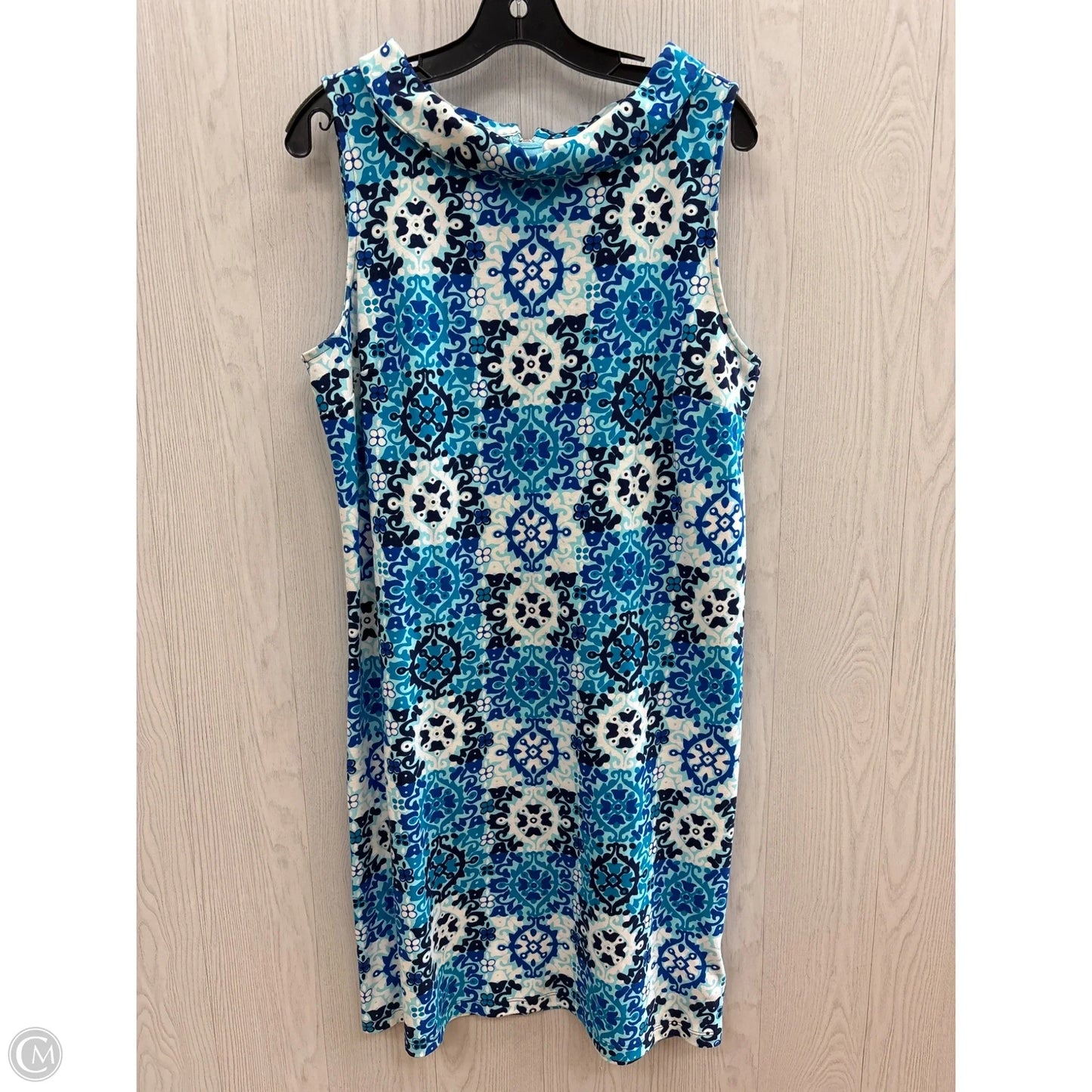 Dress Casual Short By Talbots In Blue, Size: L