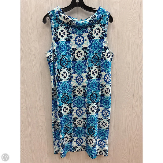 Dress Casual Short By Talbots In Blue, Size: L