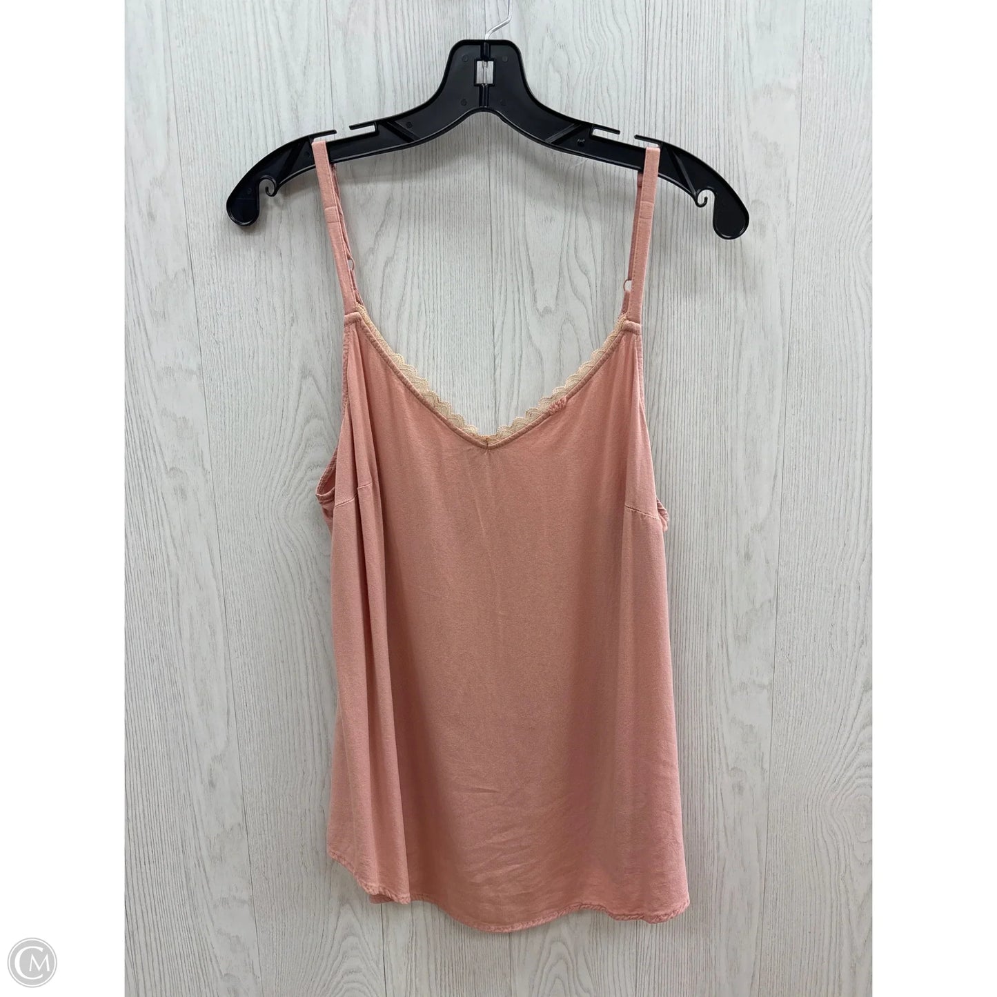 Top Sleeveless Basic By Torrid In Pink, Size: M
