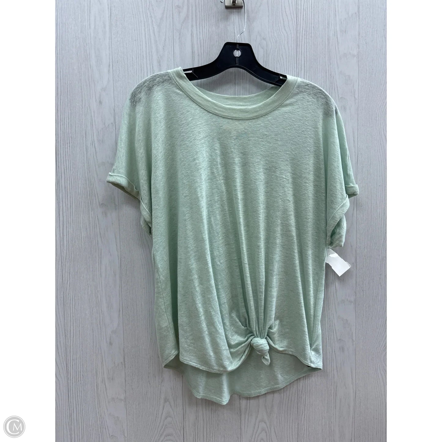 Top Short Sleeve By Lou And Grey In Sage, Size: S