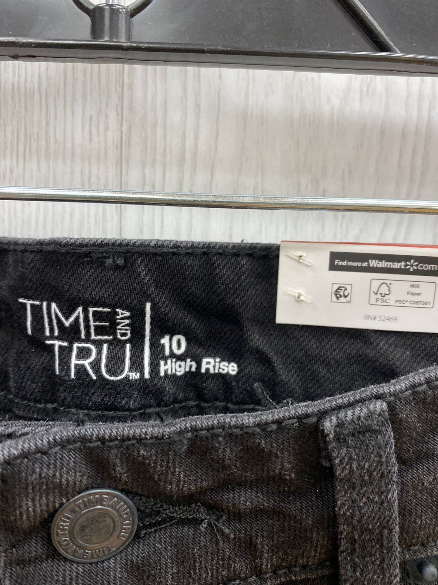 Jeans Relaxed/boyfriend By Time And Tru  Size: 10