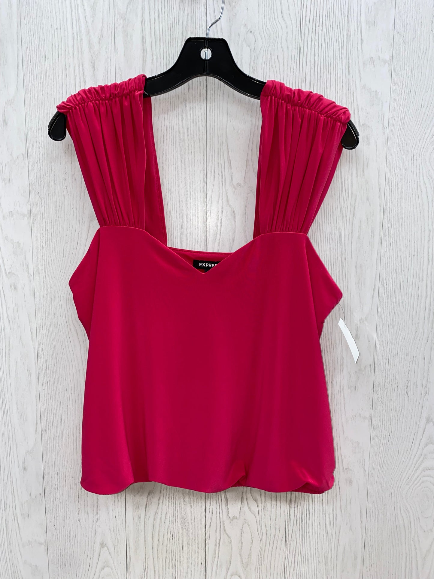 Pink Top Sleeveless Express, Size M