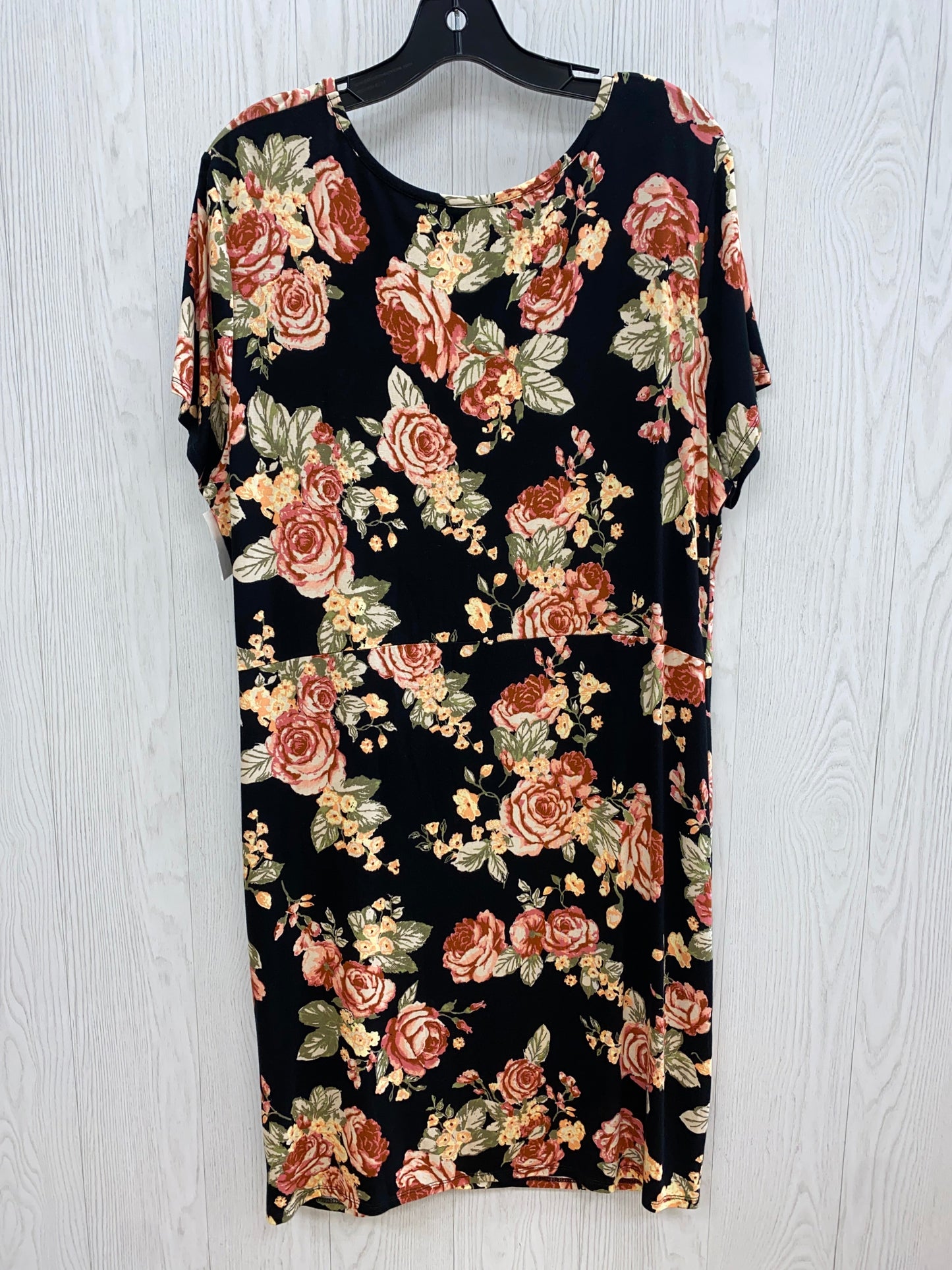 Floral Print Dress Casual Short Maurices, Size Xl