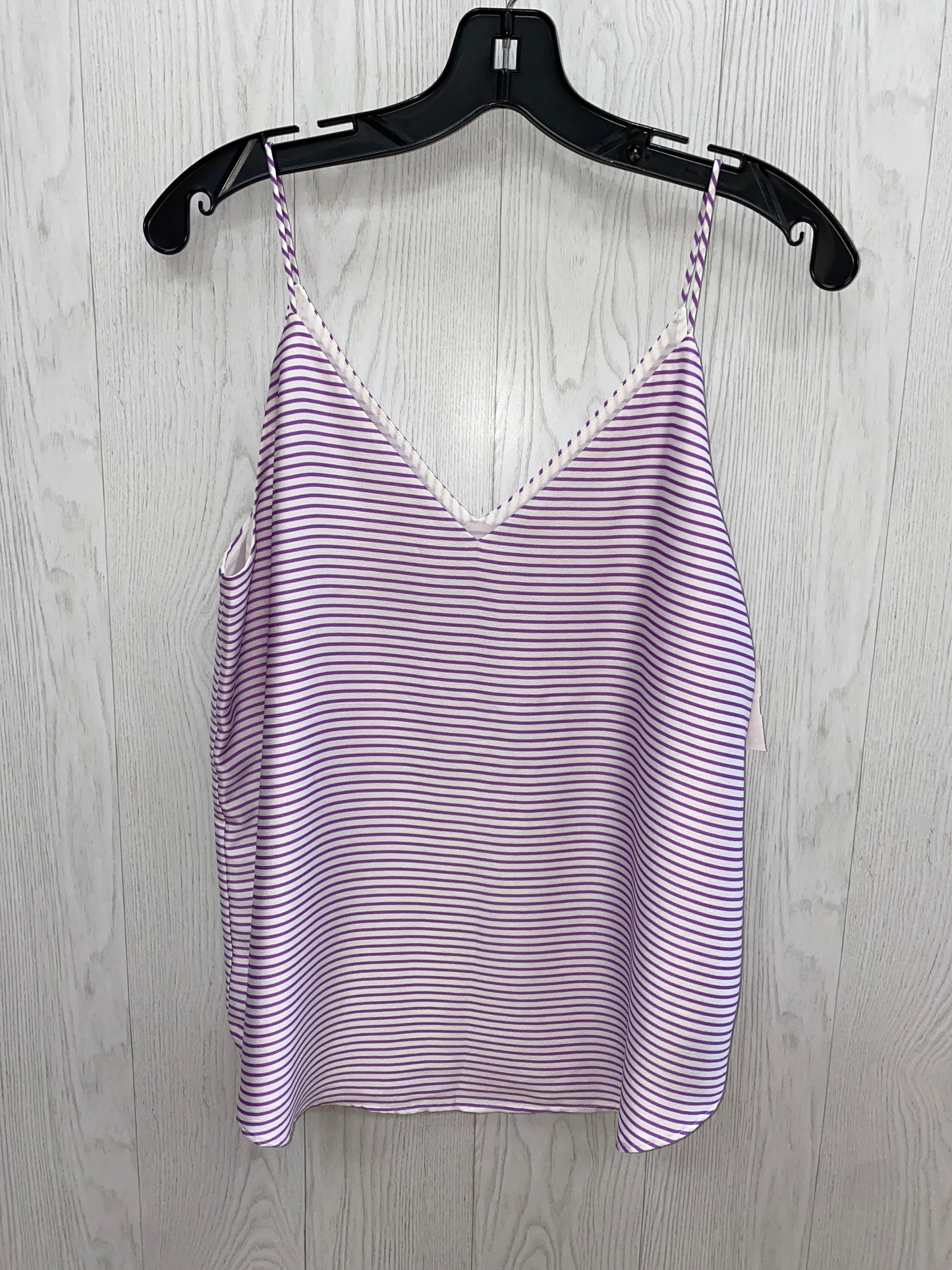 Striped Pattern Top Sleeveless Express, Size M