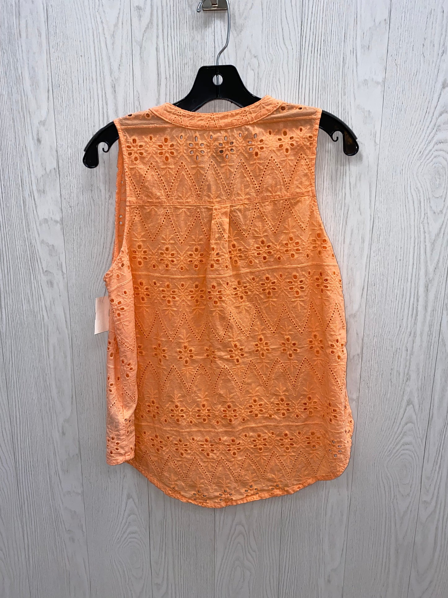 Orange Top Sleeveless Falls Creek, Size M