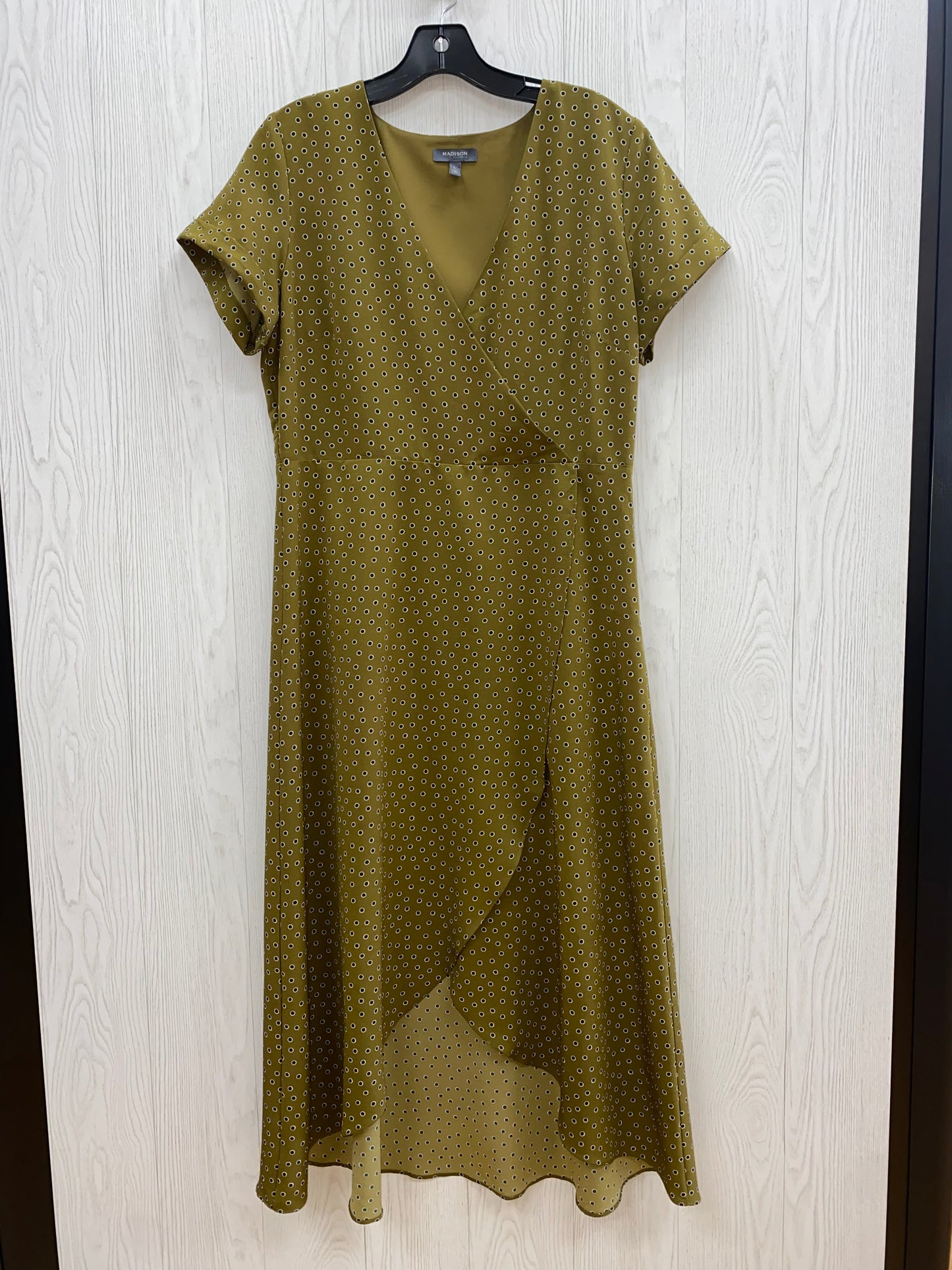 Green Dress Casual Maxi Madison, Size L