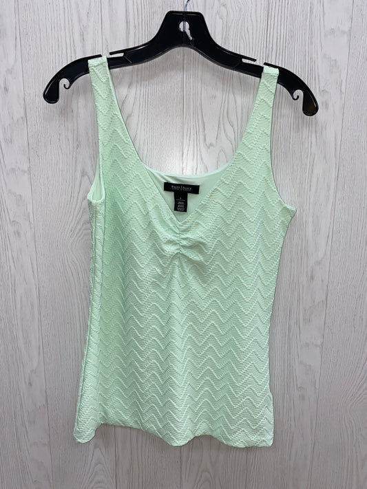 Green Top Sleeveless Basic White House Black Market, Size S