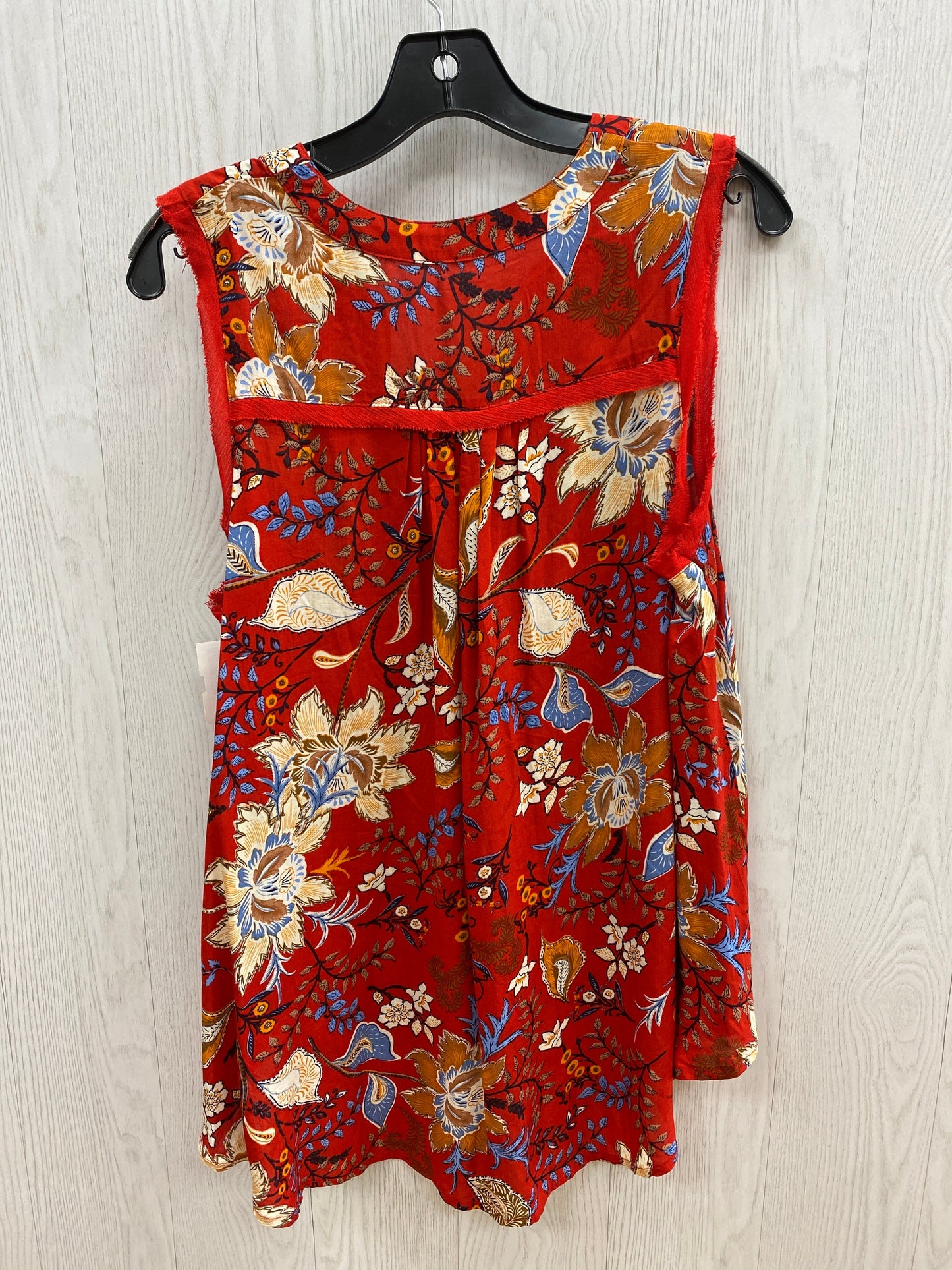 Red Top Sleeveless Easel, Size S