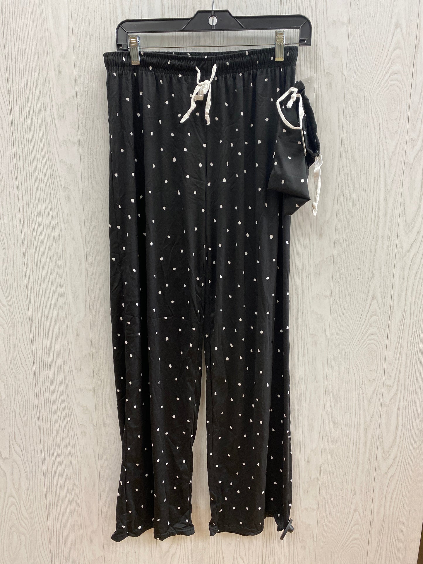 Black Pajama Pants Clothes Mentor, Size M