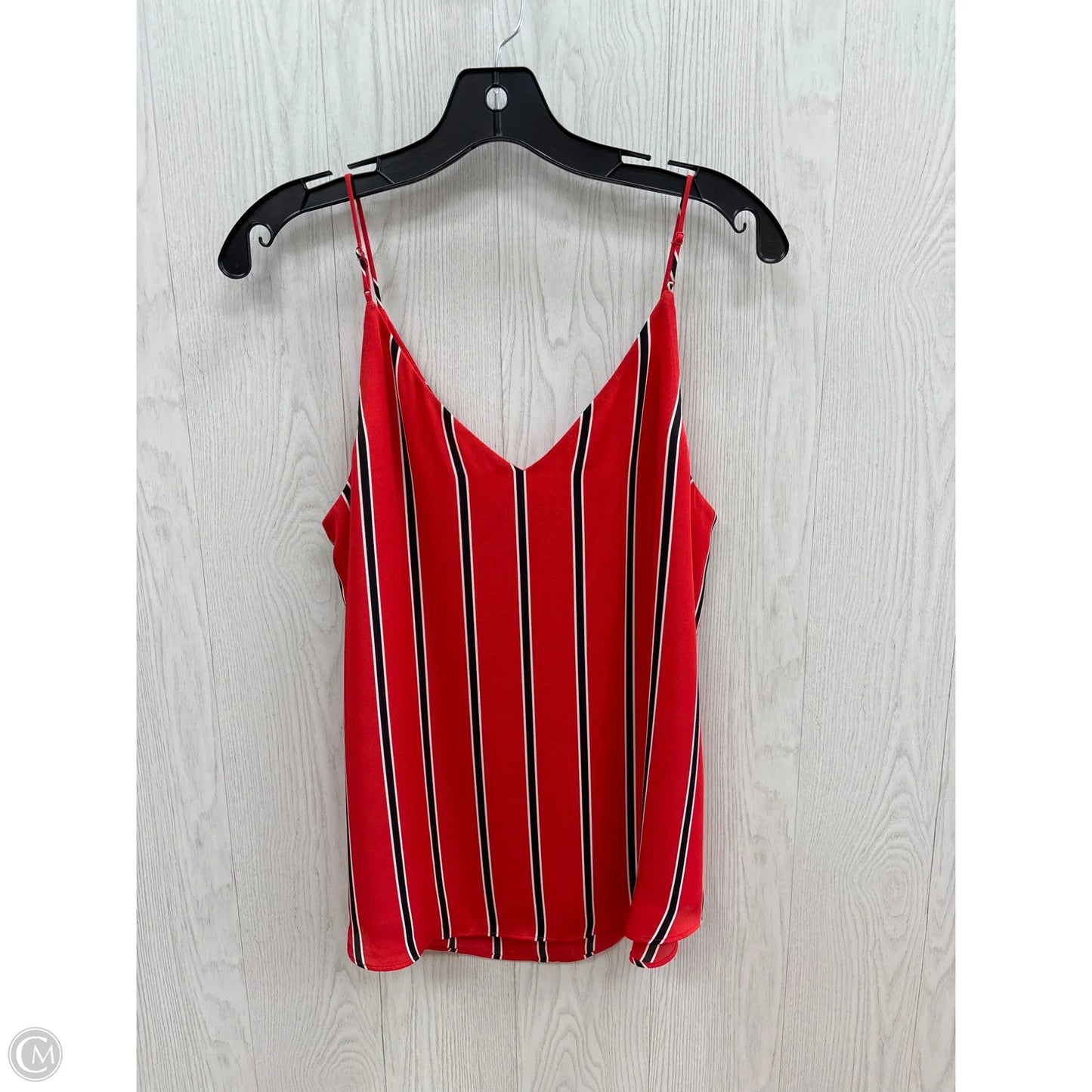 Top Sleeveless Basic By Express In Red, Size: M
