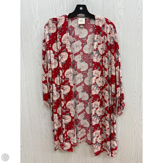 Kimono By Knox Rose In Red, Size: M