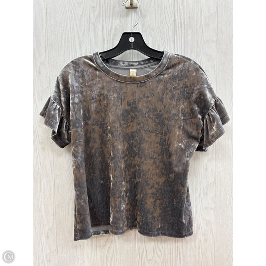 Top Short Sleeve By Altard State In Grey, Size: Xs