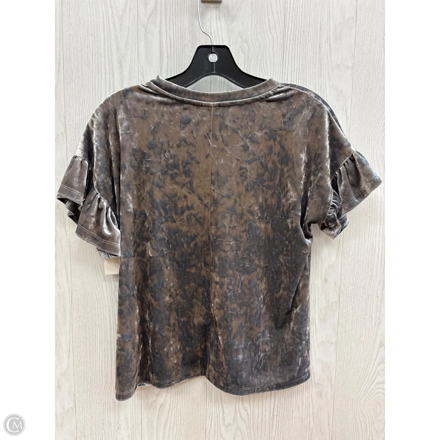 Top Short Sleeve By Altard State In Grey, Size: Xs