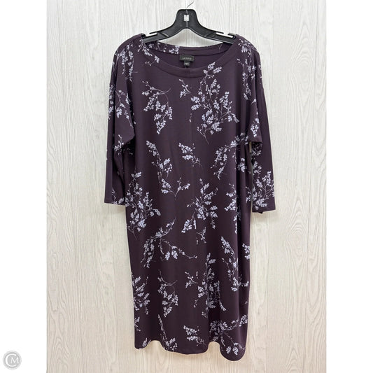 Dress Casual Short By J. Jill In Purple, Size: M