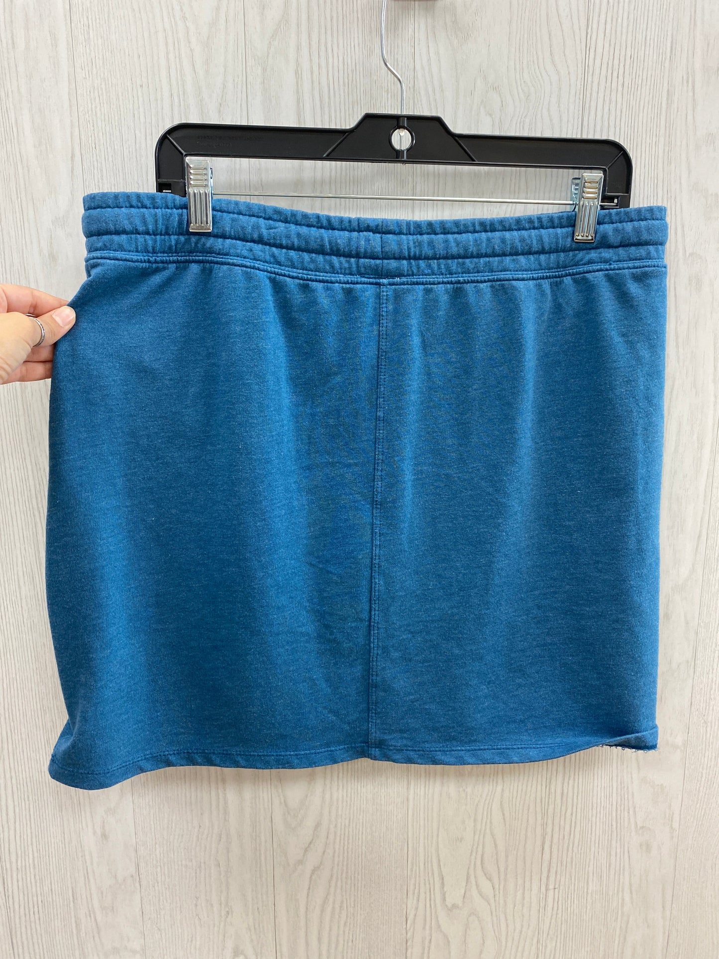 Blue Athletic Shorts Members Mark, Size L