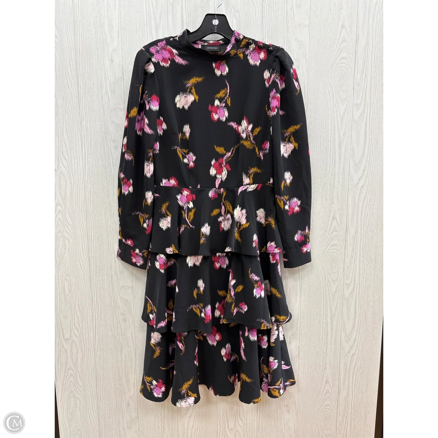 Dress Casual Midi By Who What Wear In Black, Size: Xs