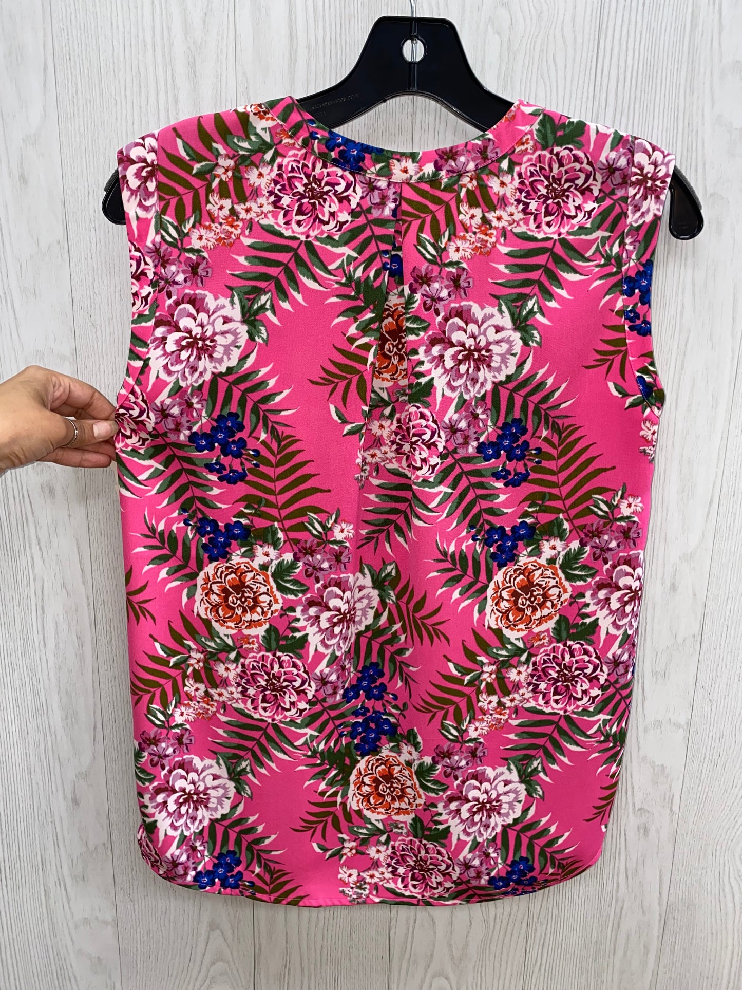 Pink Top Sleeveless J Crew, Size Xs