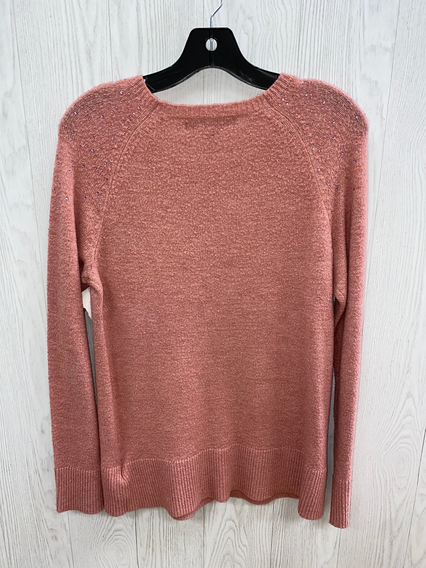 Sweater By Apt 9 In Rose, Size: M