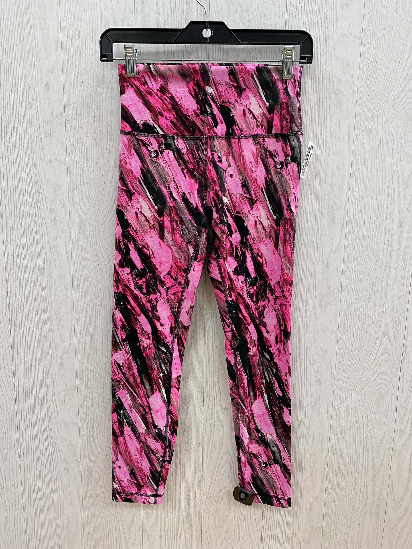 Pink Athletic Leggings Lululemon, Size S