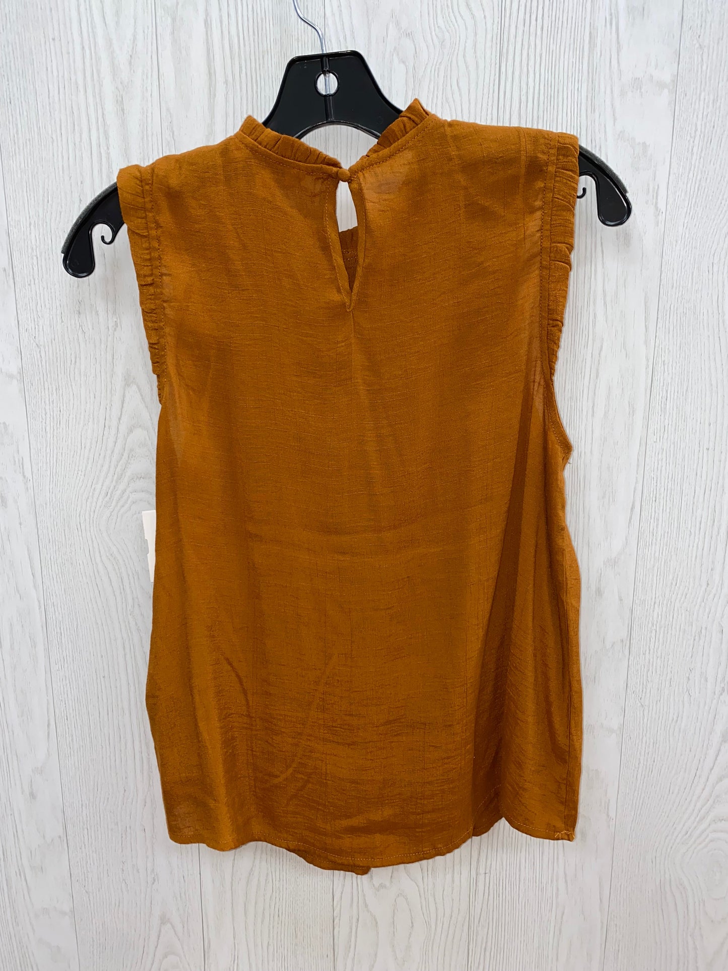 Orange Top Sleeveless Nanette By Nanette Lepore, Size M