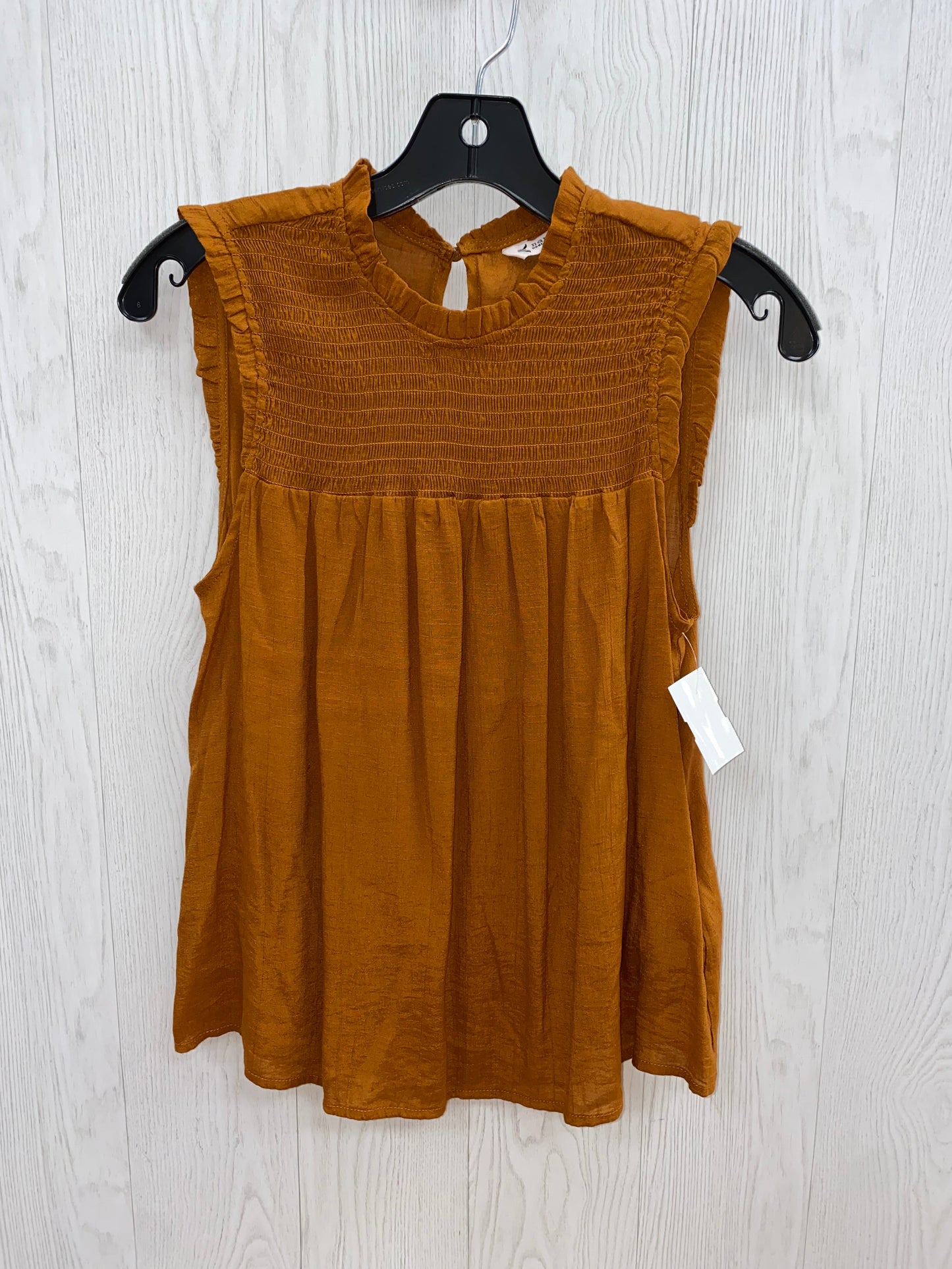 Orange Top Sleeveless Nanette By Nanette Lepore, Size M