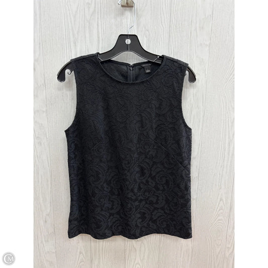 Top Sleeveless By Ann Taylor In Black, Size: S